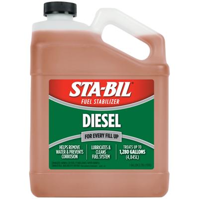 STA-BIL (22255) Diesel Fuel Stabilizer And Performance Improver - Keeps  Diesel Fuel Fresh For Up To 12 Months - Lubricates And Cleans The Fuel  System - Treats 1,280 Gallons, 1 Gallon, 128 Fl. oz. - Yahoo Shopping