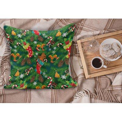 Ambesonne Christmas Fluffy Throw Pillow Cushion Cover, Xmas