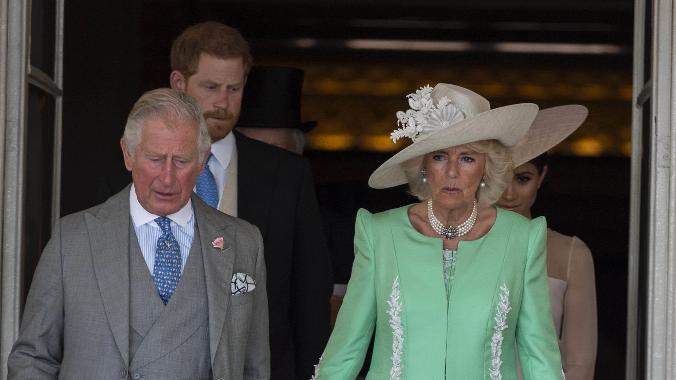 Camilla responds if she'll miss Meghan and Harry