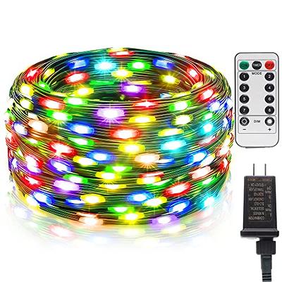 Christmas Lights 66FT 550 LED 8 Twinkle Modes & Remote Control