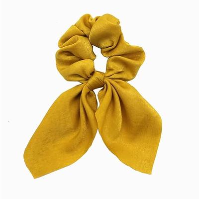 Bow Scrunchies Silk Hair Ties for Women Satin Scrunchie for Hair Bows Ear  Bowknot Elastic Hair Accessories for Women Hair Ribbons Bands Rope for Bun  4Pcs - Yahoo Shopping