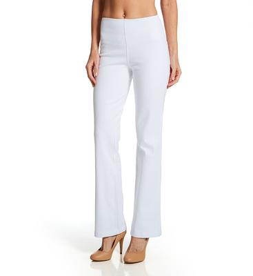 Lysse Leggings Women's Baby Bootcut Denim Legging in White (2278), Size XL