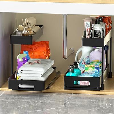 Sudifor Under Sink Organizer, Pull Out Kitchen Cabinet Organizer