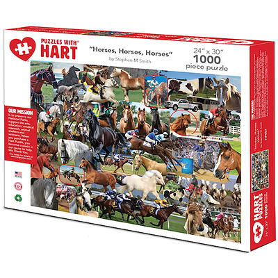 Hart Puzzles Dogs, Dogs, Dogs by Sherri Buck Baldwin, 24 x 30 1000 Piece  Puzzle