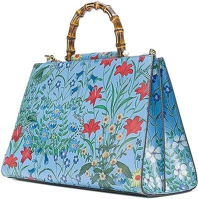 Multicolor Polyester Gucci Floral Printed Hand Bag, Size/Dimension: 35 X 25  Cm at Rs 165/piece in Thane