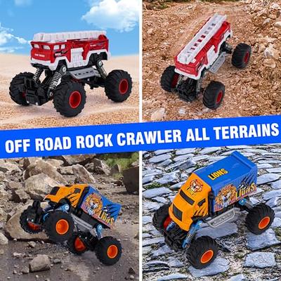  Toy Cars For 1 2 3 Year Old 3 Pack Monster truck Toy