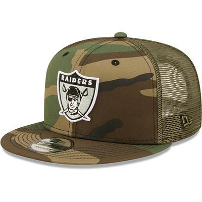 Men's New Era Black/Camo Las Vegas Raiders 2021 Salute To Service 39THIRTY  Flex Hat