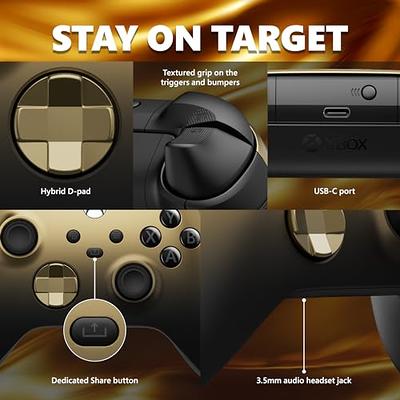 Xbox Special Edition Wireless Gaming Controller – Gold Shadow – Xbox Series  X|S, Xbox One, Windows PC, Android, and iOS - Yahoo Shopping