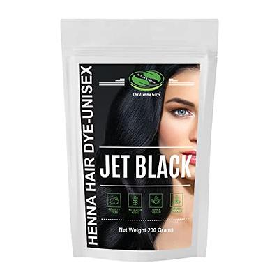 1 Pack of Jet Black Henna Beard Dye for Men - 100% Natural & Chemical