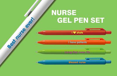 8 PC Nurse Pens Funny Nurse Pens Bulk Snarky Cute Novelty Nurses Pen Set  For Nursing School Students RN Medical Assistants Hospital Essentials  Office