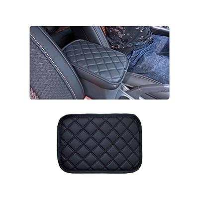 LXUNYI Car Armrest Cover,Car Armrest Box Pad, Universal Heighten Memory  Foam Leather Car Center Console Cover, Car Armrest Cushion, Car Center  Console