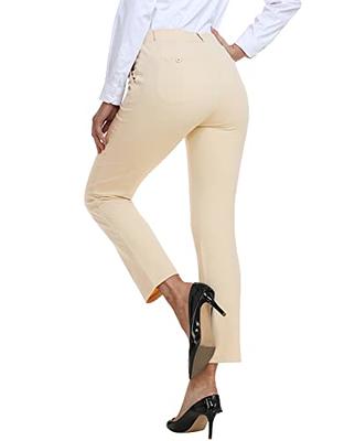 High Waisted Work Pants for Women Business Casual Office Dress