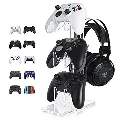 MANMUVIMO Headphone Controller Storage Holder for Desk 4 Tiers with  Anti-Slip Stable Suction Cup, Controller Holder, Universal Gaming Desk  Accessories for PS5/PS4/Xbox Series/Xbox One/Switch Pro - Yahoo Shopping