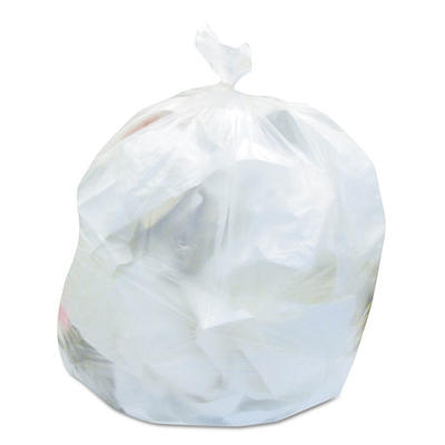 Lavex 20-30 Gallon 12 Micron 30 x 37 High Density Janitorial Can Liner /  Trash Bag - 500/Case