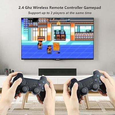 4K Video Game Console Wireless Controller Gamepad Built-in 20000 Games  Retro Handheld Game Player Game Stick