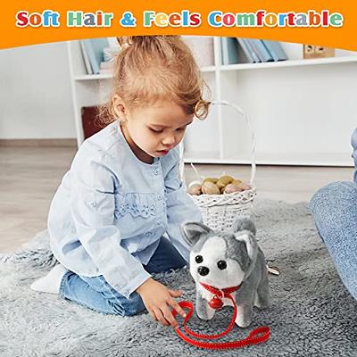 Toy Dog Walk and Bark, Sing, Tail, Lick, Repeat Toys for 2 +,3+,4+ Year Old  Girl, Stuffed Puppy for Boys, Girls & Baby Gift Birthday Gifts