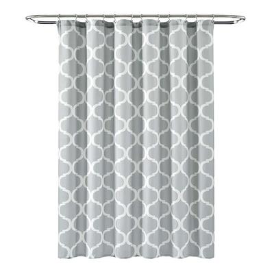 72x72 Riley Shower Curtain Blush Pink - Lush Décor