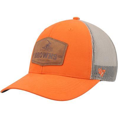 Men's '47 Orange/Natural Cleveland Browns Rawhide Trucker Adjustable Hat -  Yahoo Shopping