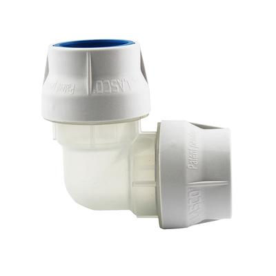 LASCO 1-in 90-Degree Schedule 40 PVC Compression Elbow