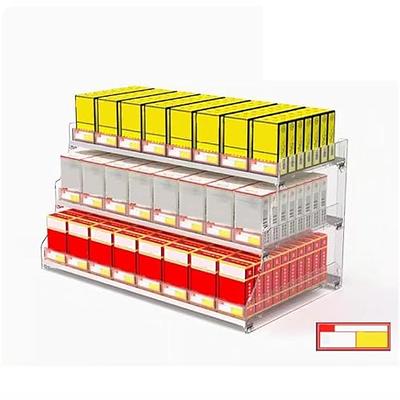  ZJKXJH 3 Tier Auto Cigarette Pusher Shelf, Supermarkets Retail  Display Case, Clear Cigarettes Rack/Holder for Wall Countertop Mounted,  Acrylic Store Showcase Assembled (Size : 110.5cm/43.5in) : Health &  Household