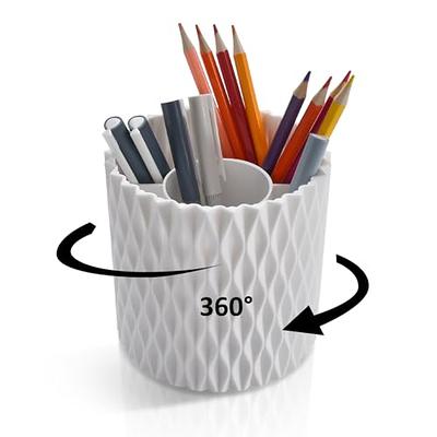 360 Degree Rotation Pen Holder Pencil Holder For Desk Desk - Temu