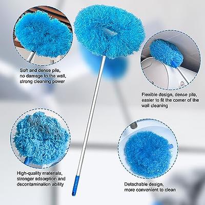 Hoolerry Ceiling Fan Cleaner Duster with Extension Handle Long Reusable  Microfiber Ceiling Fan Blade Cleaner Removable Washable 12.99 to 47.24 in  for