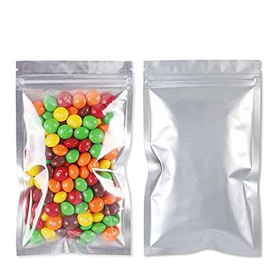 1 Ounce Gloss Holographic & Clear Mylar Bags - (50 qty.)