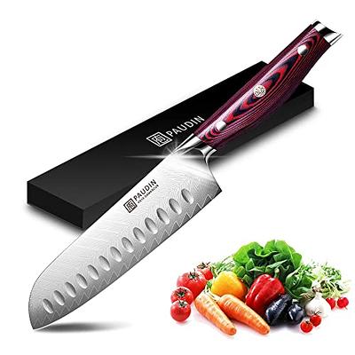 Hammer Stahl 8-Inch Meat Cleaver | Professional Quality Kitchen Cleaver |  Ergonomic Quad-Tang Pakkawood Handle | Stainless Steel Cleaver Knife 