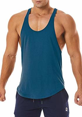 Men's Workout Quick Dry Soft Gym Bodybuilding Stringer Tank Tops