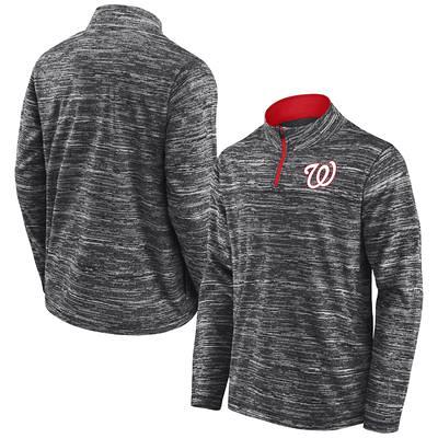 Fanatics Women's Heathered Red, White Washington Nationals