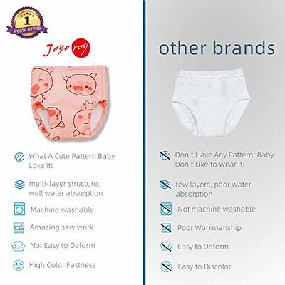 Joyo roy 4Pcs Potty Training Underwear for Girls 3t Underwear