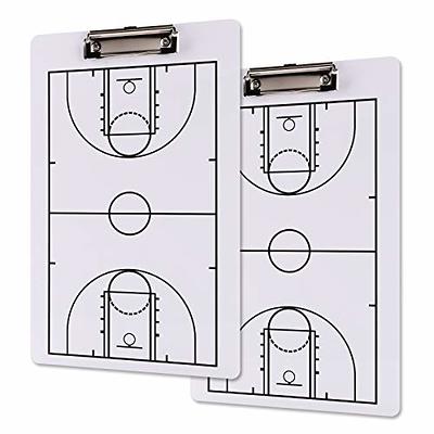 Buy The Best Volleyball Double Sided Board for Coaches 15x10.5 with  Markers –