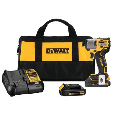 DeWALT DCD800E2T-QW - 18V XR Brushless hammer drill driver - with 2  batteries and charger