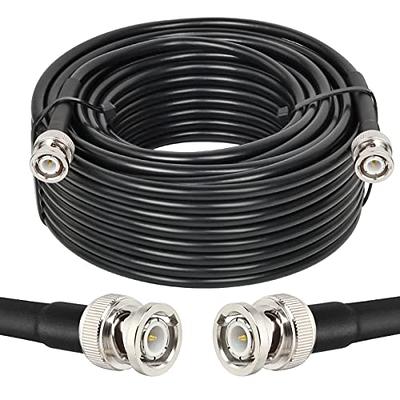 Cable coaxial RG 58 avec BNC Male et SMA Male