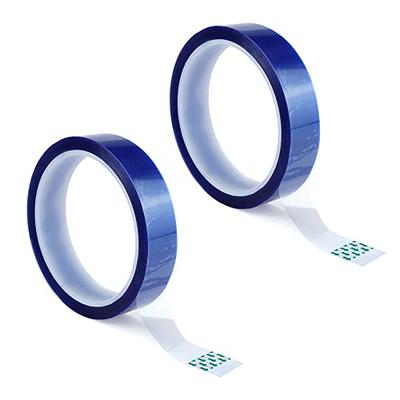 MEBMIK 4 Rolls 10mm x16m(52FT) Blue Heat Tape High Temperature Heat  Resistant Tape Heat Transfer Tape for Heat Sublimation Press Vinyl,No  Residue - Yahoo Shopping