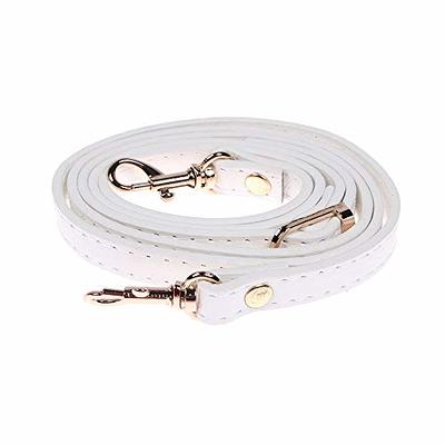 RAYNAG Leather Crossbody Strap Replacement, Adjustable Purse Strap, Handbag  Shoulder Strap Replacement with Gold Hardware, White - Yahoo Shopping