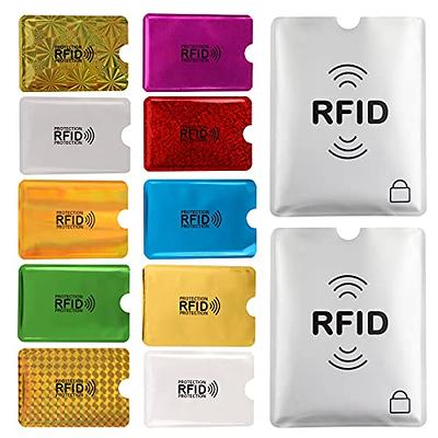 RFID Blocking Sleeves for Passport and Credit Cards