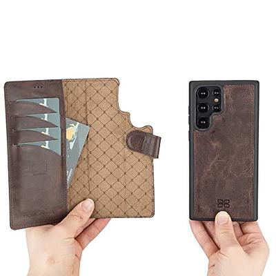 Bouletta Vintage iPhone 15 Series Leather Wallet Cases