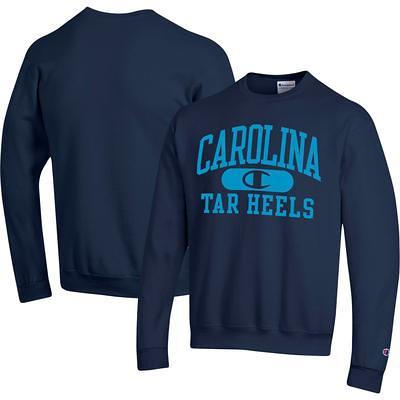 Youth Champion Carolina Blue North Carolina Tar Heels Lockup Long Sleeve T- Shirt