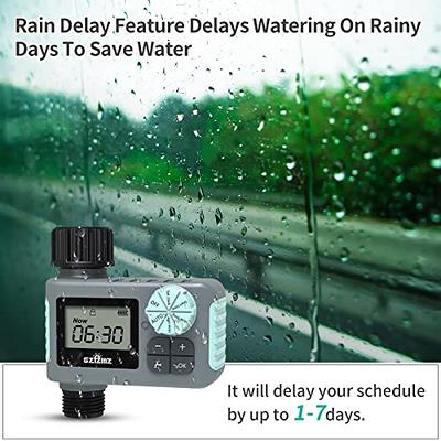 TROND WiFi Sprinkler Timer, Smart Water Hose Timer with 2 Watering Modes,  Automatic Rain Delay, Irrigation System Controller, Waterproof, APP & Voice  Control, Faucet Timer for Outdoor Garden Yard Lawn - Yahoo Shopping