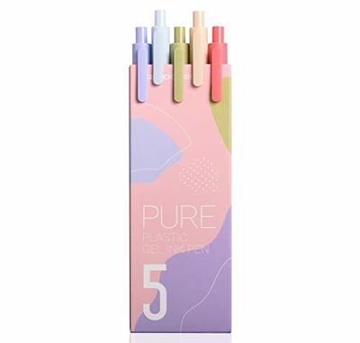 5-Pack Colored Ink Pens