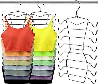  Bra Hanger, 2 Pack Tank Top Hanger Organizer for