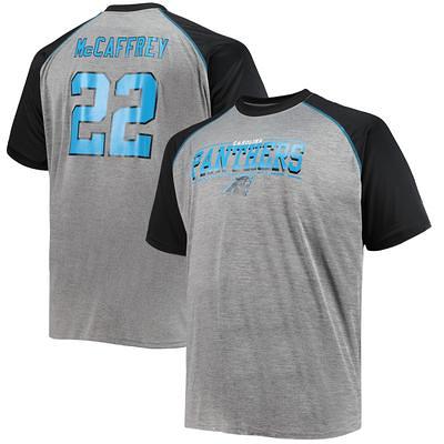 Youth Christian McCaffrey Black Carolina Panthers Player Name & Number  T-Shirt