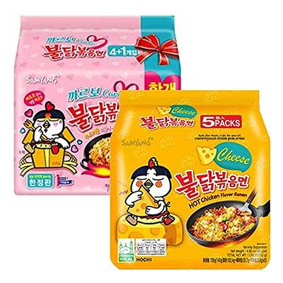 Samyang Jjajang Hot Chicken Ramen ì§Å“ìž¥ ë¶Ë†ëâ€¹ 볶ì Å'면, multi, 4.94  ounce (pack of 5) (Ven-VND15-149)