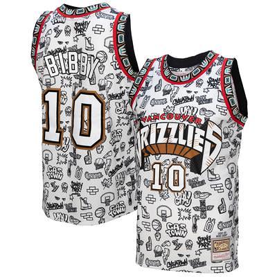 Mitchell & Ness Men's David Robinson White San Antonio Spurs 1998-99  Hardwood Classics Doodle Swingman Player Jersey