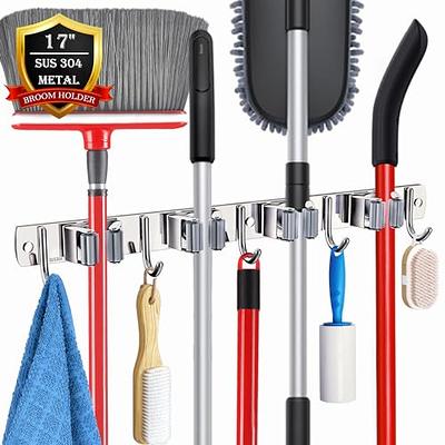 Heavy Duty Practical Vacuum Cleaner Hook, Broom Holder, Bathroom  Accessories without Drilling, Mop Organizer, Storage Tool Rack - AliExpress