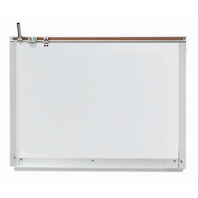 Luxor WB3624W 36 x 24 Wall-Mounted Magnetic Whiteboard