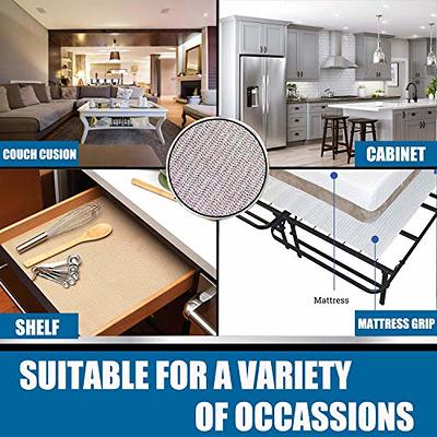 5x7 ft Rug Pad Gripper Anti Skid Carpet for Hard Surface Wooden Laminate  Floors