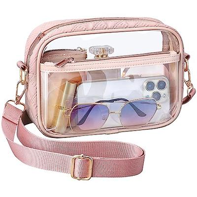  Goopreen Clear Bag Stadium Approved-Clear Crossbody Purse Bag  for Work Concert Sports : Sports & Outdoors