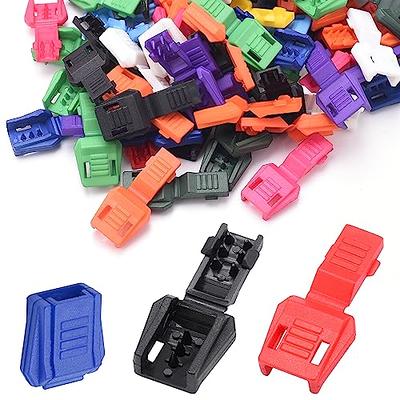 12 PCS Premium Nylon Cord End Tips, Zipper Pull Tabs, Shoe Lace End Clips